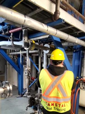 USA & Canada heat trace and insulation for tanks and pipe.