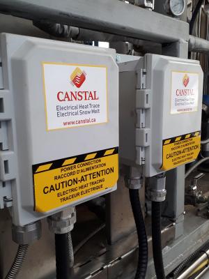 Heat Trace junction boxes for hazardous area.