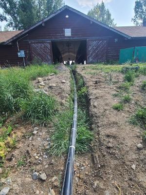 Underground heat trace