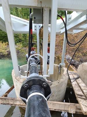 Water pipe heat trace and insulation installed for a project near Jasper-Kananaskis – Banff -Calgary