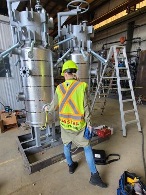 industrial tanks heat trace insulation Peace River British Columbia