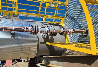 Heat Trace for flange, pipe, valves and support.