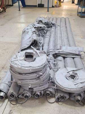 Heat Trace and removable insulation installed for industrial pipes for the biggest diamond company located Yellowknife Canada.