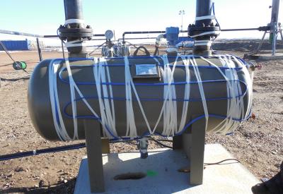 Tank heat Trace in chemical plant for a project in Minnesota USA.